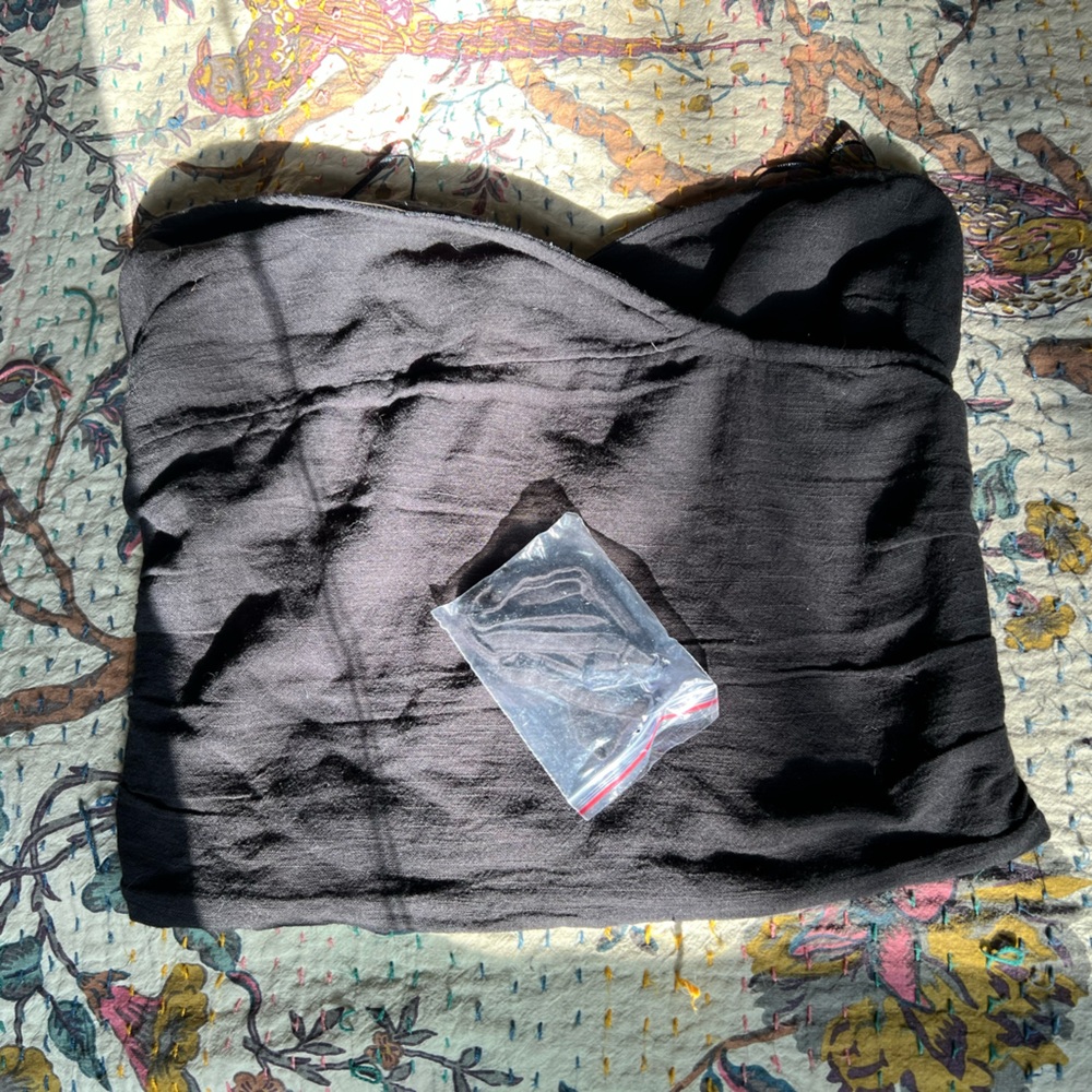 Free People Black Tank Top